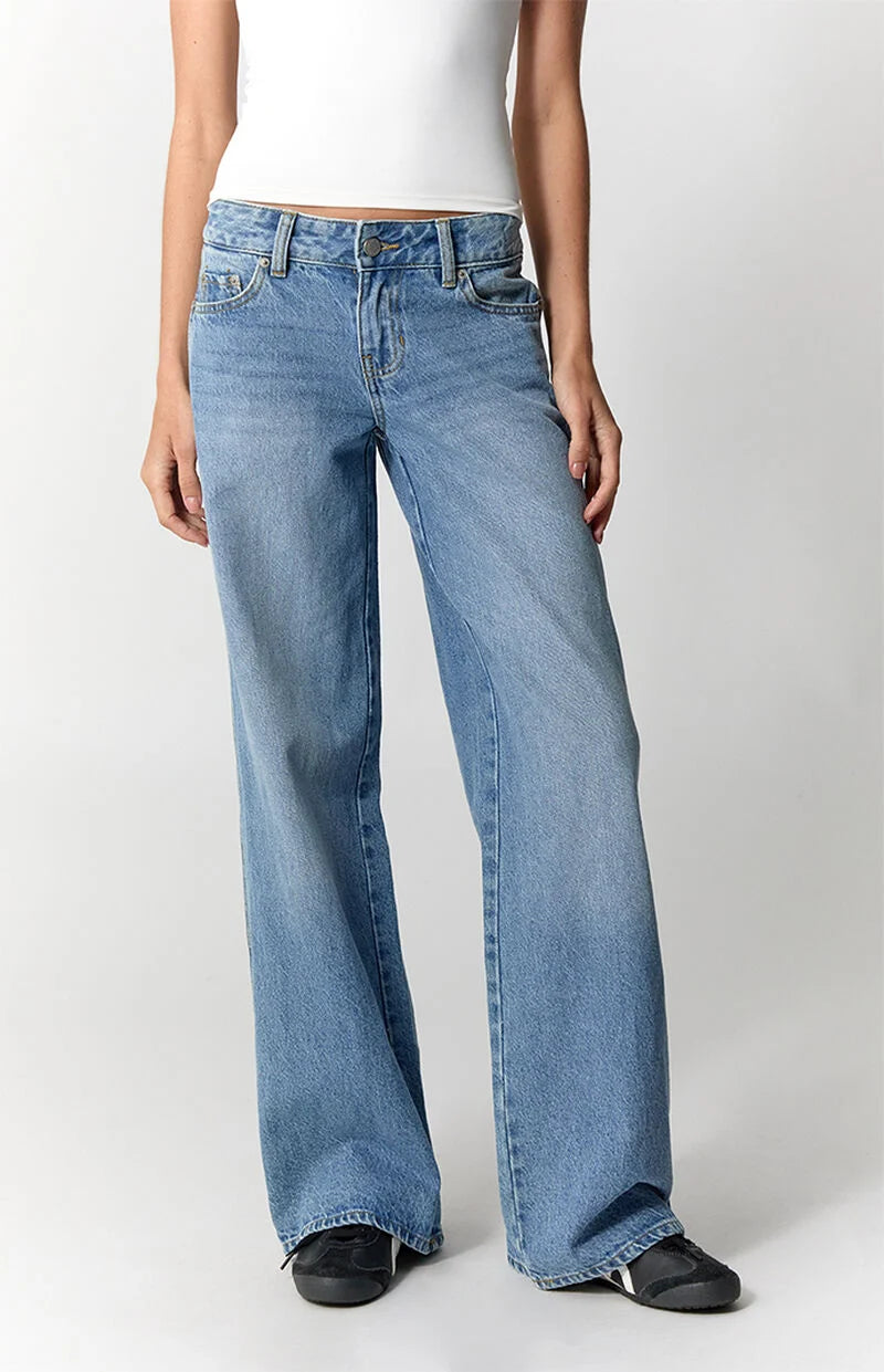 Elin Wide Leg Baggy Jeans