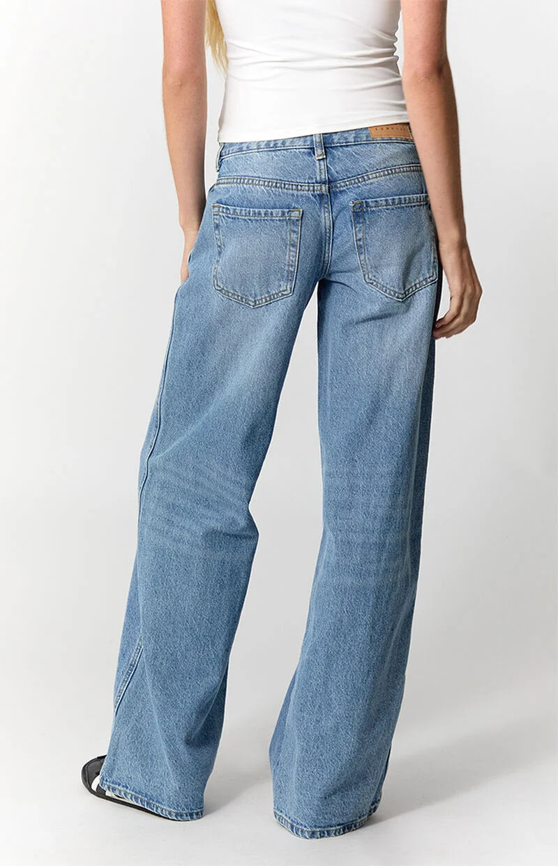 Elin Wide Leg Baggy Jeans