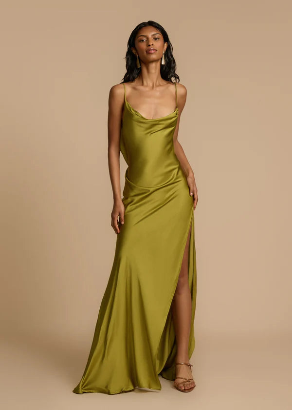 Aurelia Satin Dress