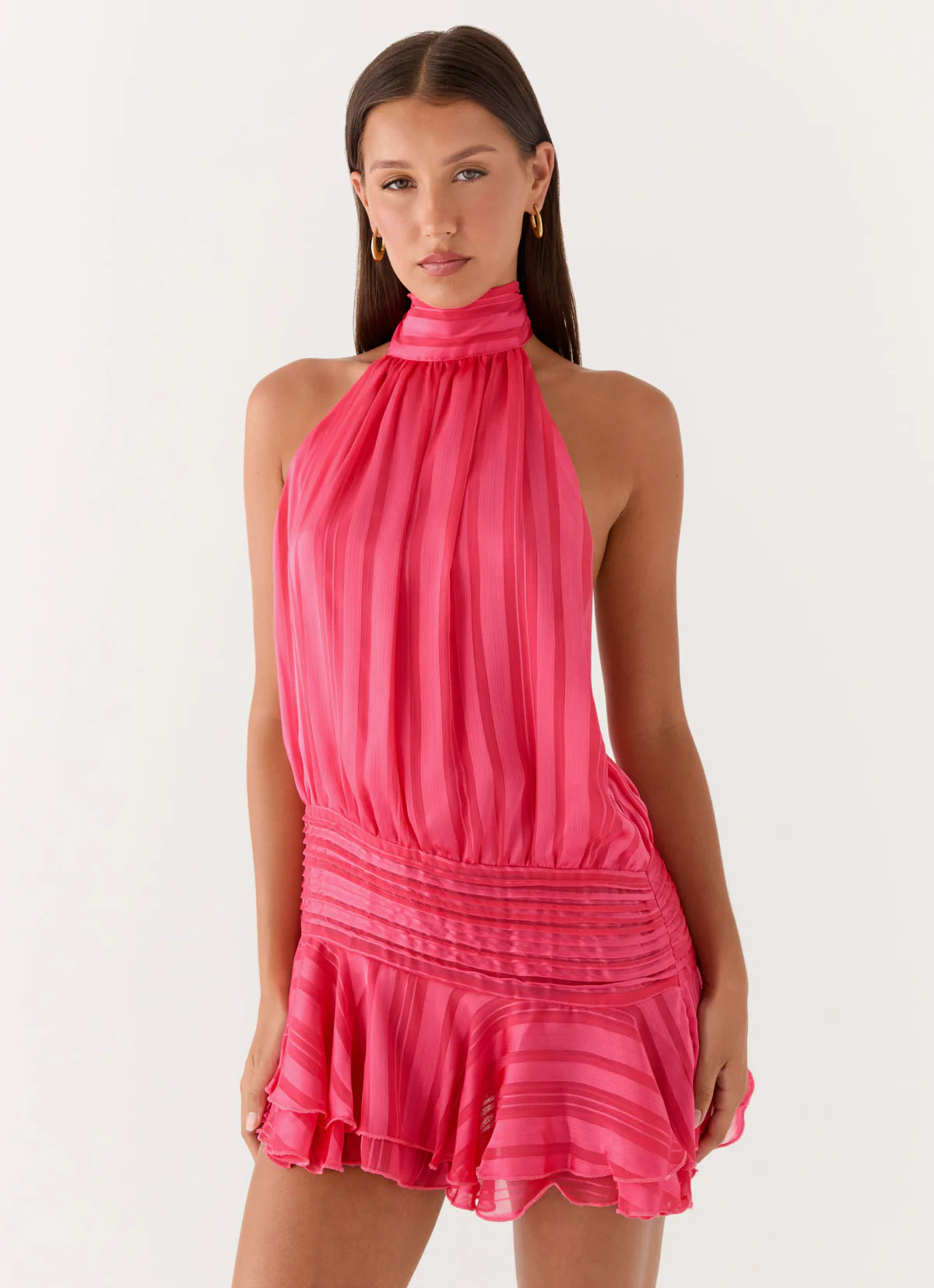 Willow Chiffon Mini Dress
