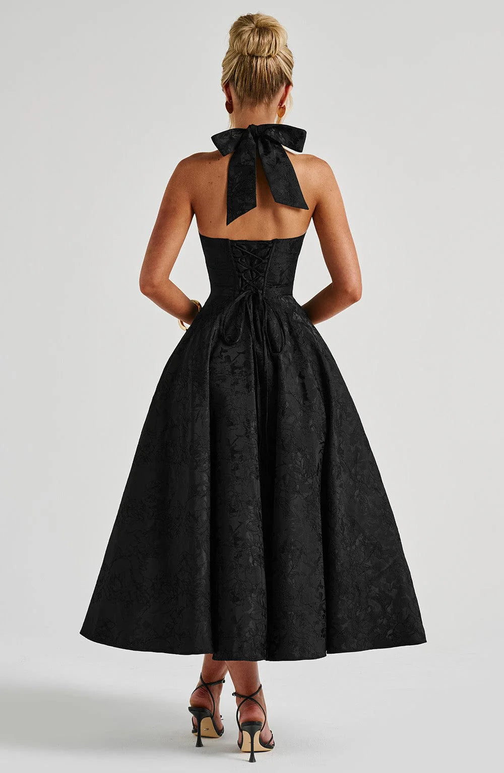 Effie Midi Dress Black / M