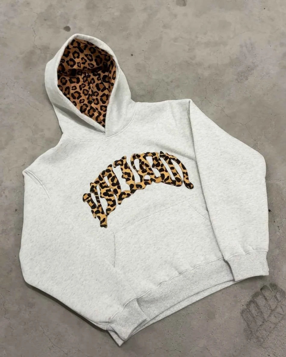 Casual Leopard Hoodie
