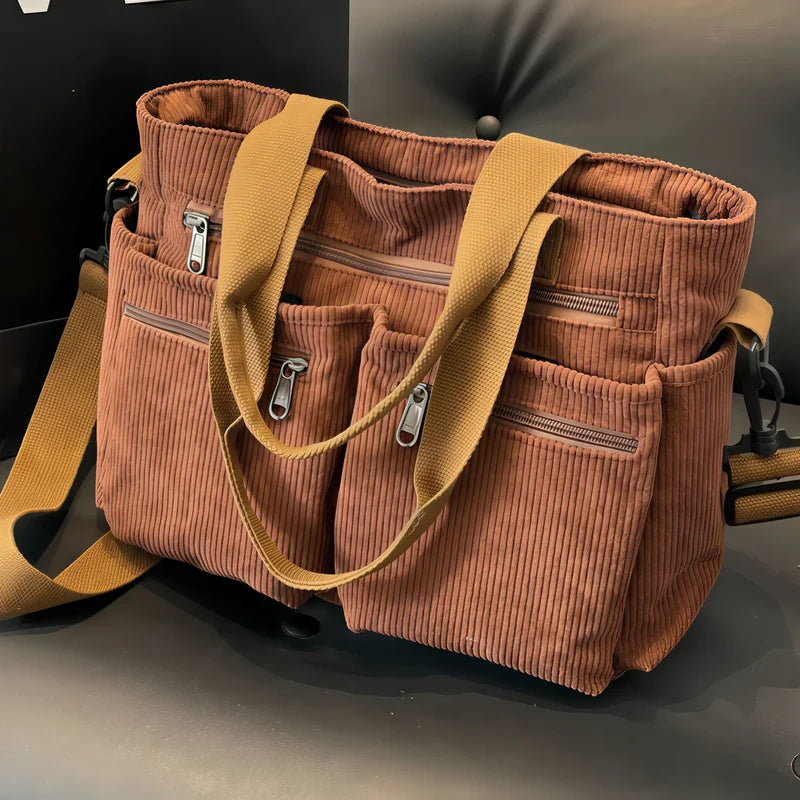 Urban Cord Tote Bag