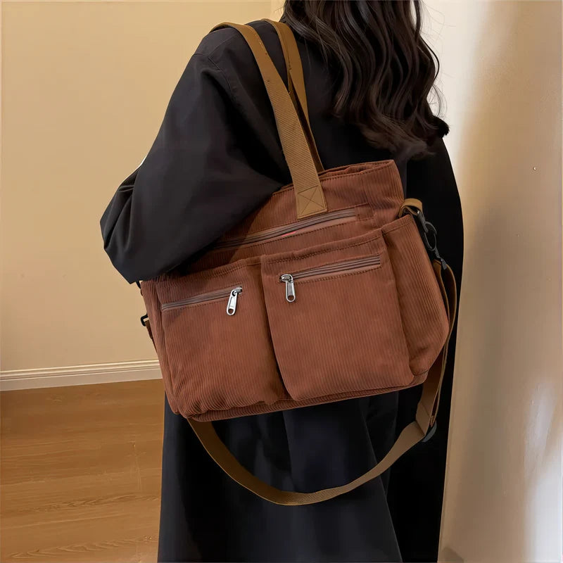 Urban Cord Tote Bag