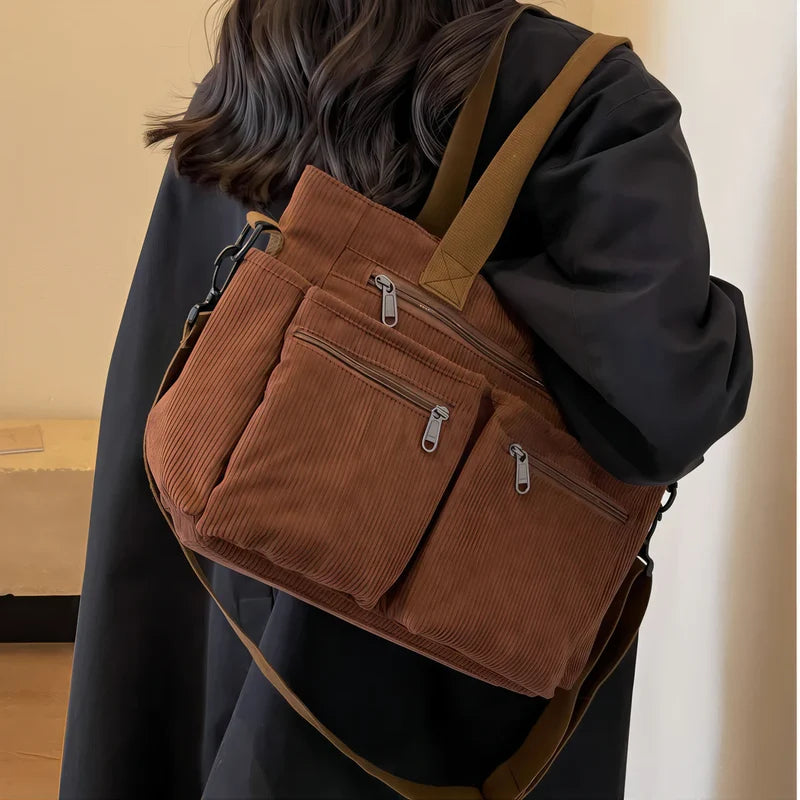 Urban Cord Tote Bag