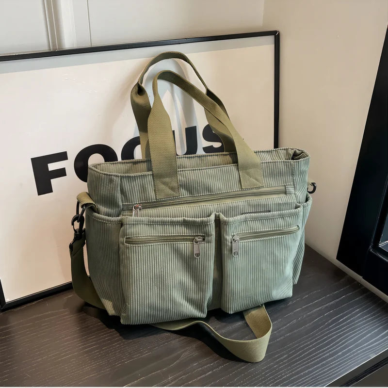 Urban Cord Tote Bag